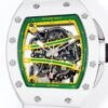 Top watch 00929 Richard Mille RM61-01 Yohan Blake White Ceramic Replica Watch Top Grade 43x50mm