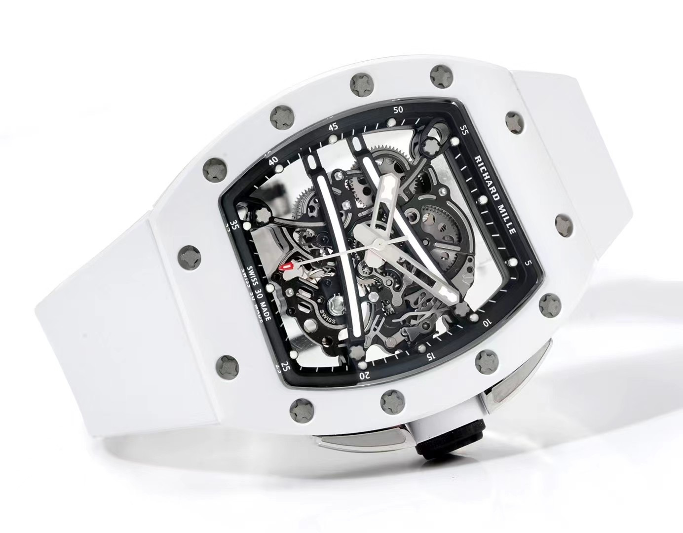 Richard Mille RM 055 Bubba Watson White Ceramic