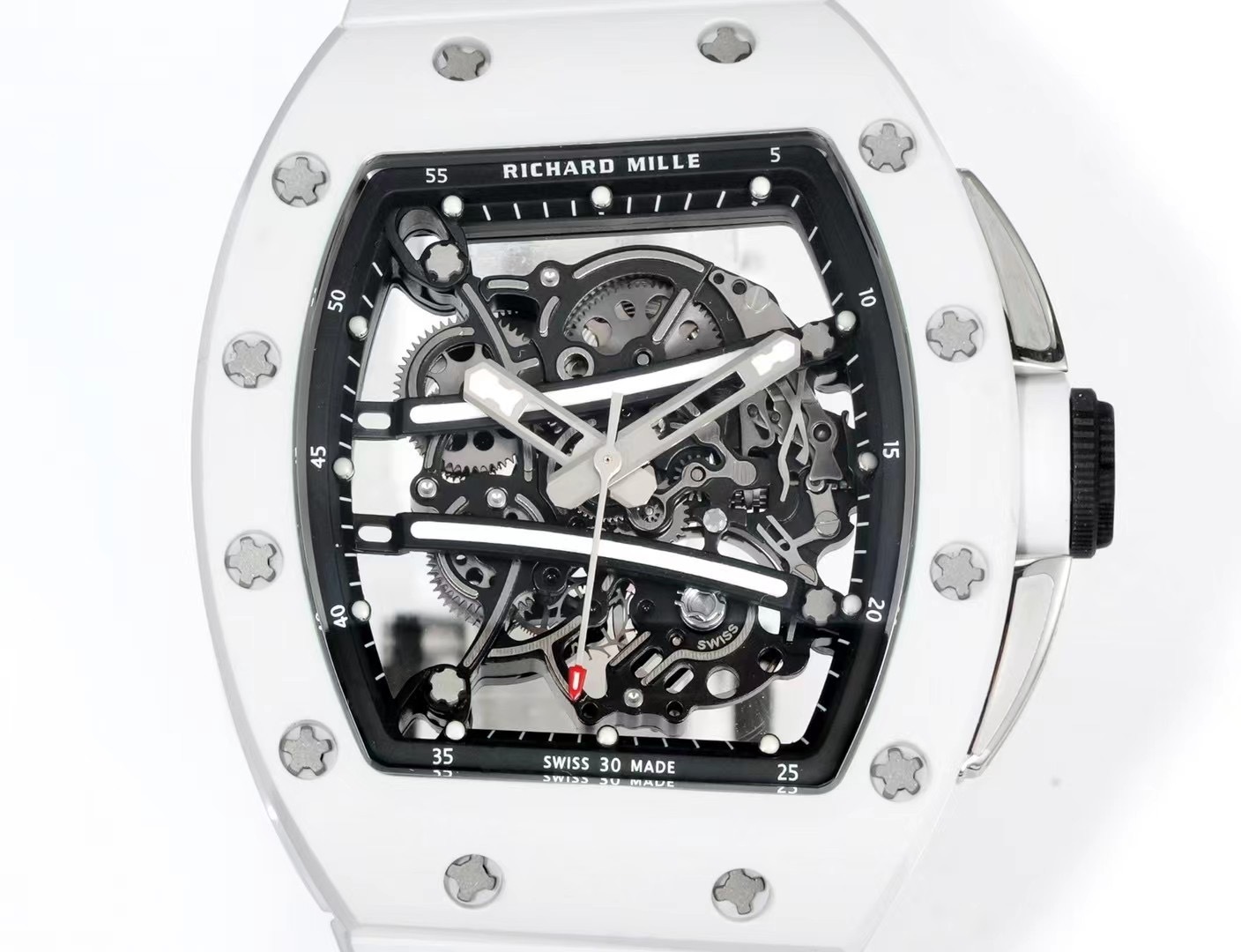 Richard Mille RM 055 Bubba Watson White Ceramic
