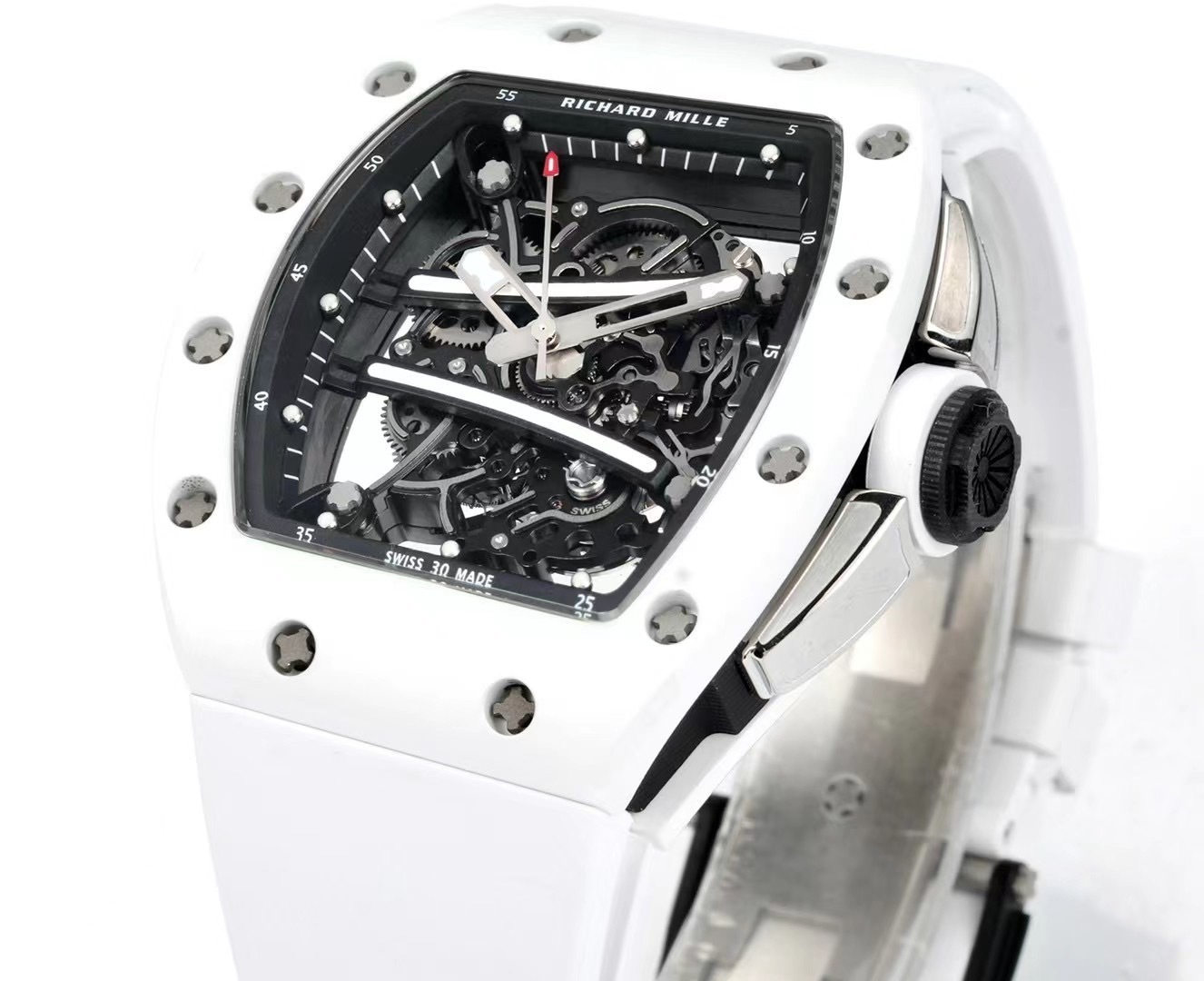 Richard Mille RM 055 Bubba Watson White Ceramic