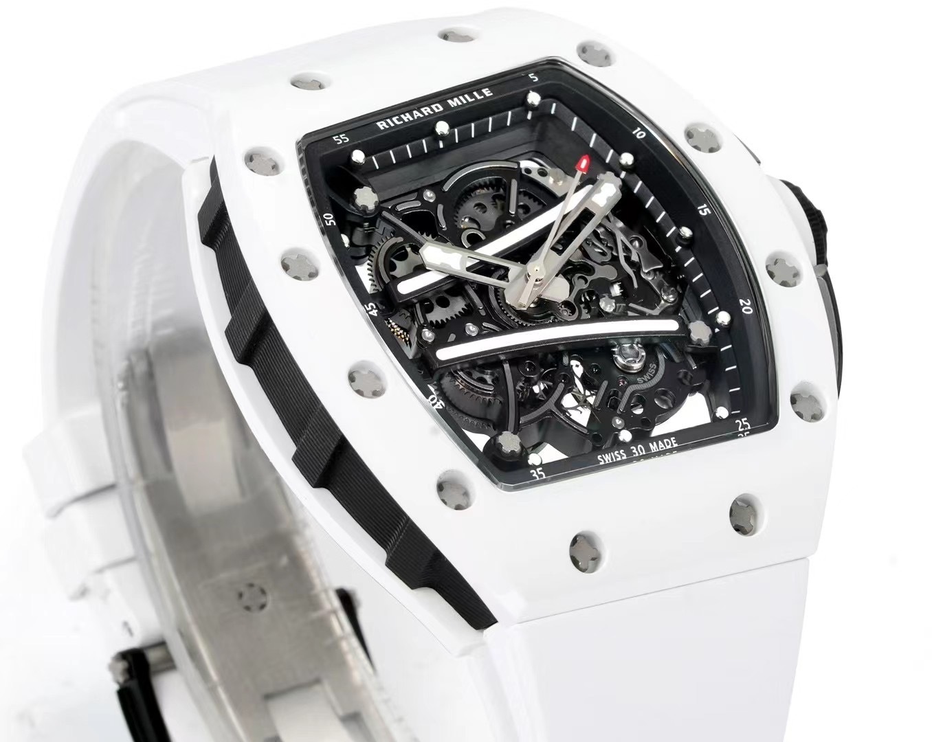 Richard Mille RM 055 Bubba Watson White Ceramic