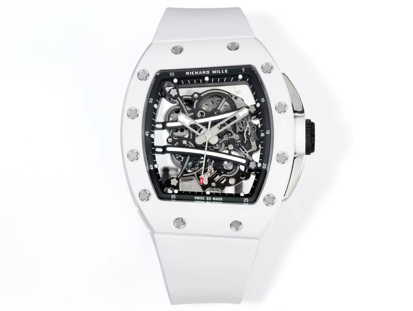 Richard Mille RM 055 Bubba Watson White Ceramic