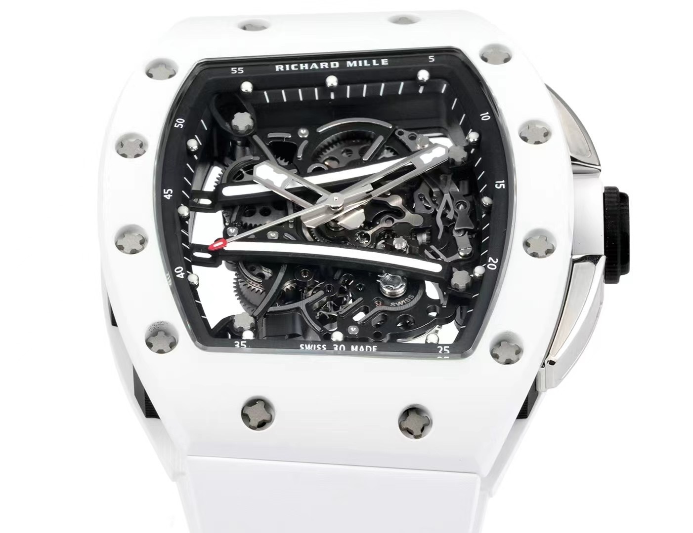 Richard Mille RM 055 Bubba Watson White Ceramic