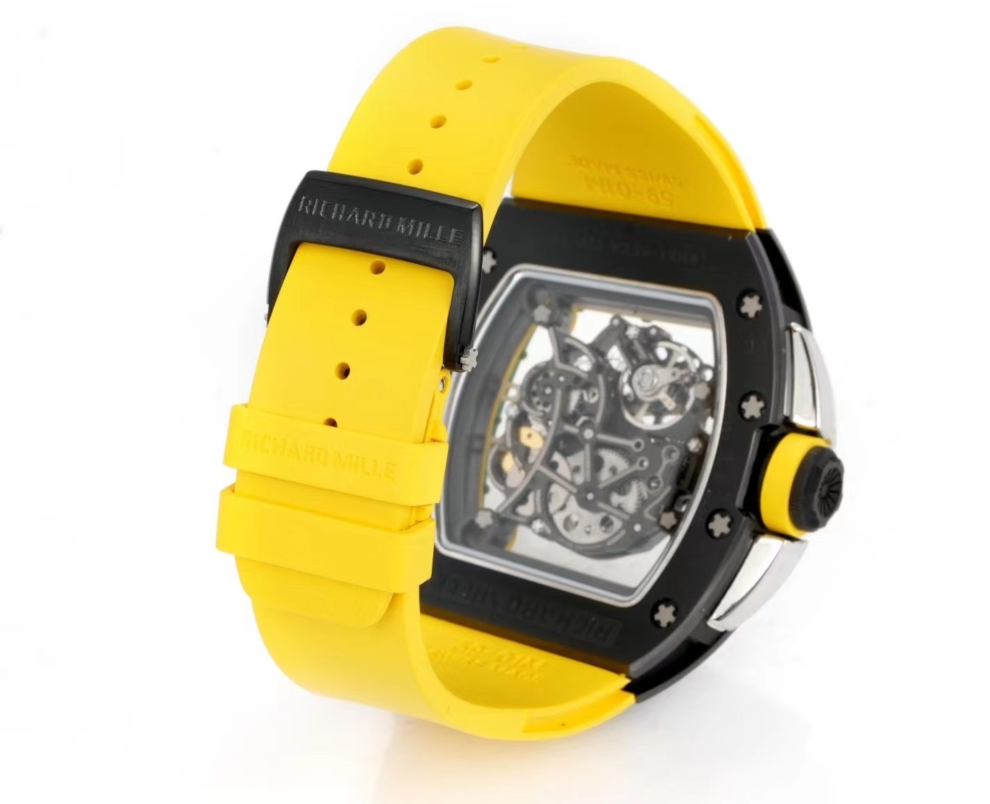 Richard Mille - Yohan Blake Richard Mille Yohan Blake Ceramic Manual WInding Yellow RM 61-01 - BRAND NEW