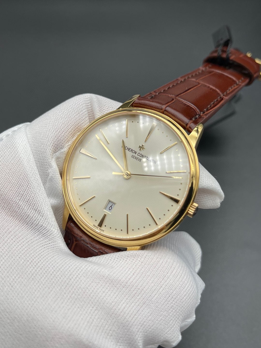 Top watch 01029 Vacheron Constantin Patrimony 85180/000J-9231 Yellow gold