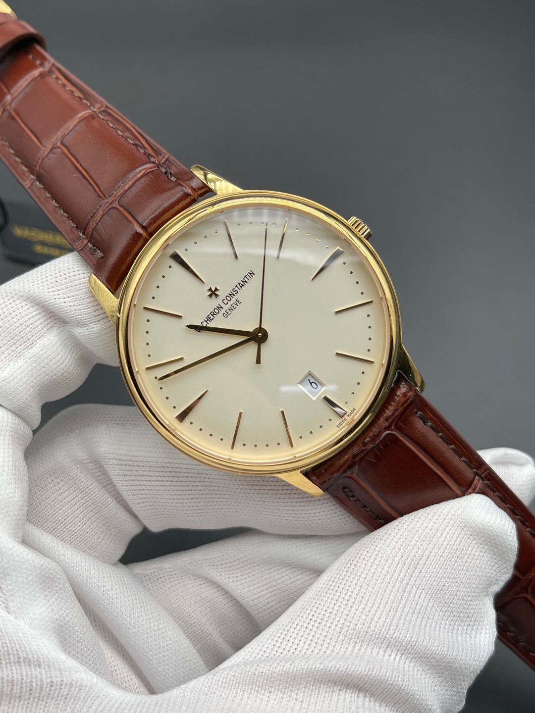 Top watch 01029 Vacheron Constantin Patrimony 85180/000J-9231 Yellow gold