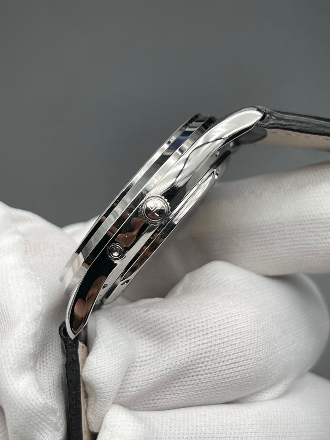 JLC JAEGER LECOULTRE Master Ultra Thin Moon 39 Q1368420 Silver Dial - Pre Owned