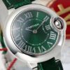 Cartier Ballon Bleu 40mm Watch, Dark Green Dial