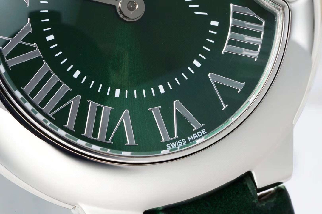 Cartier Ballon Bleu 40mm Watch, Dark Green Dial
