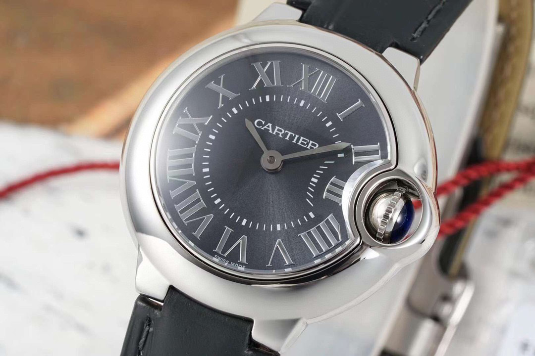 Cartier Ballon Bleu Automatic StainlessSteel 42mm Black Dial Mens Watch WSBB0003