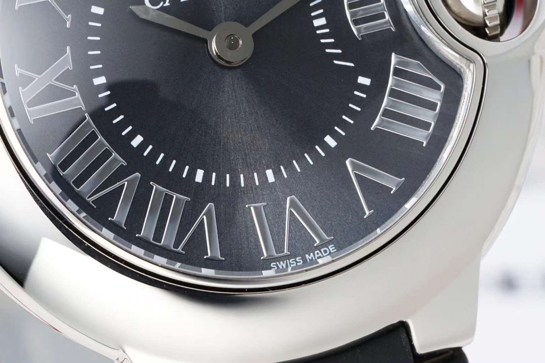 Cartier Ballon Bleu Automatic StainlessSteel 42mm Black Dial Mens Watch WSBB0003