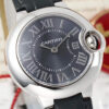 Cartier Ballon Bleu Automatic StainlessSteel 42mm Black Dial Mens Watch WSBB0003