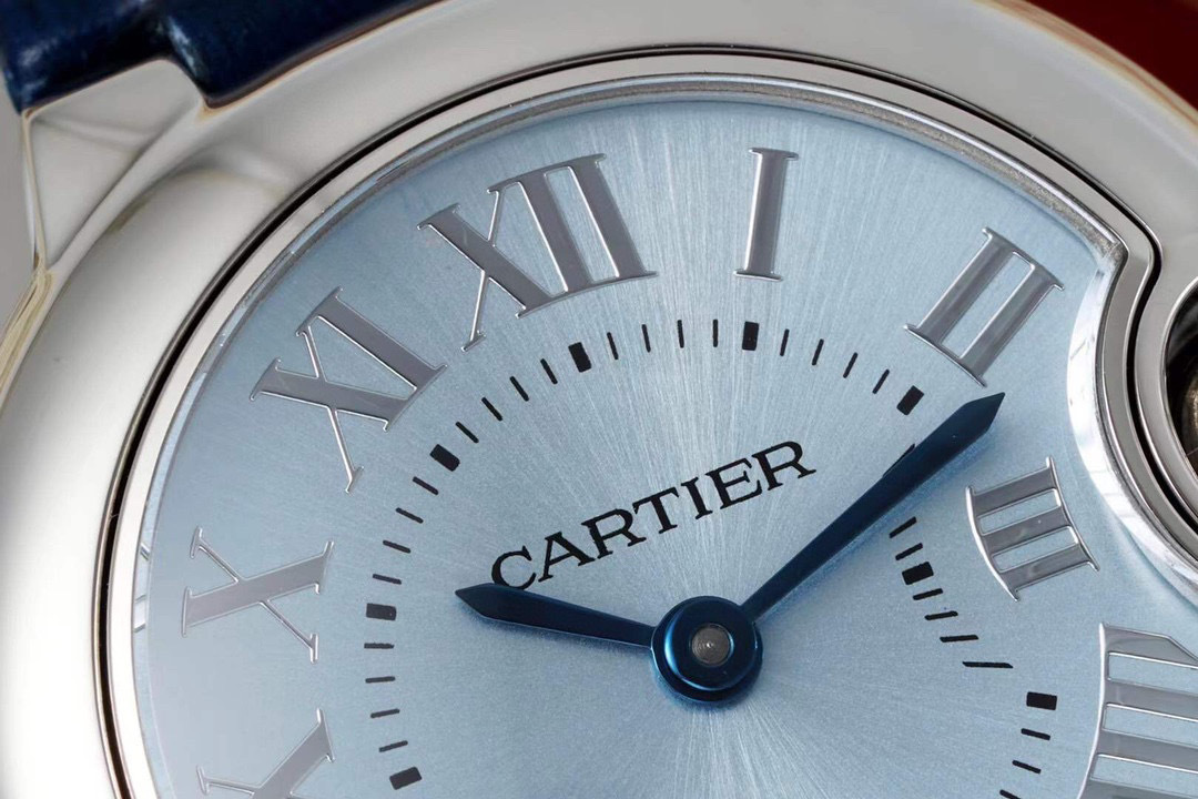 Cartier Ballon Bleu Steel Silver Color Dial 28mm Quartz Women’s Watch W69010Z4