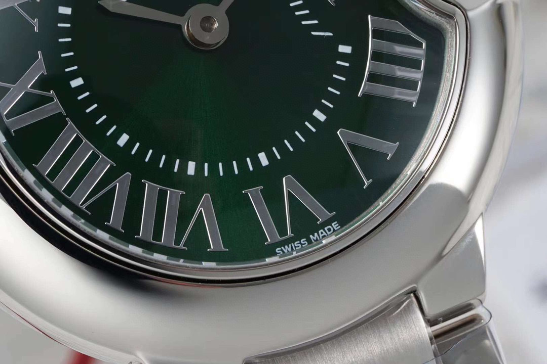 Cartier Ballon Bleu 40mm Watch, Dark Green Dial