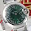Cartier Ballon Bleu 40mm Watch, Dark Green Dial