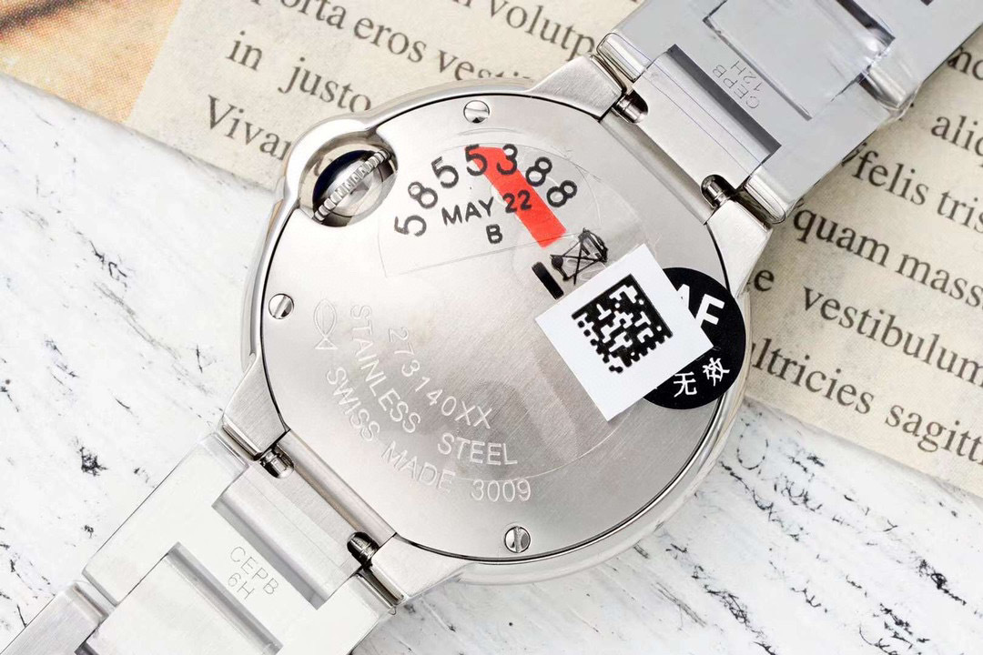 Cartier Ballon Bleu 40 Ref WSBB0060 Steel Gray Sunray-Brushed dial Unworn 2024