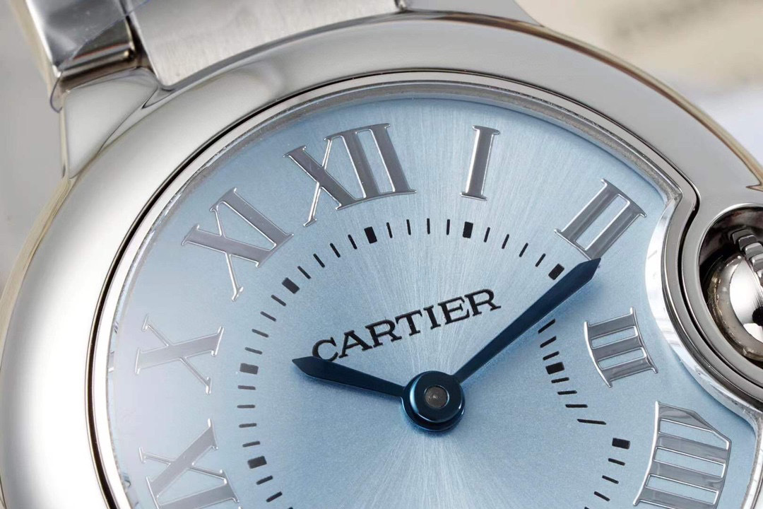 Cartier Ballon Bleu De Cartier Watch 33mm, Automatic Movement, Steel WSBB0062