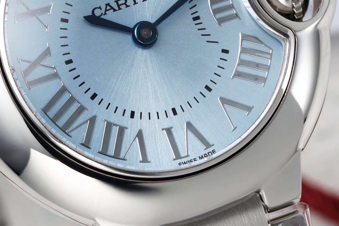 Cartier Ballon Bleu De Cartier Watch 33mm, Automatic Movement, Steel WSBB0062