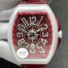 Franck Muller Vanguard Yachting Red Dial Watch, 42.5mm x 52.7mm