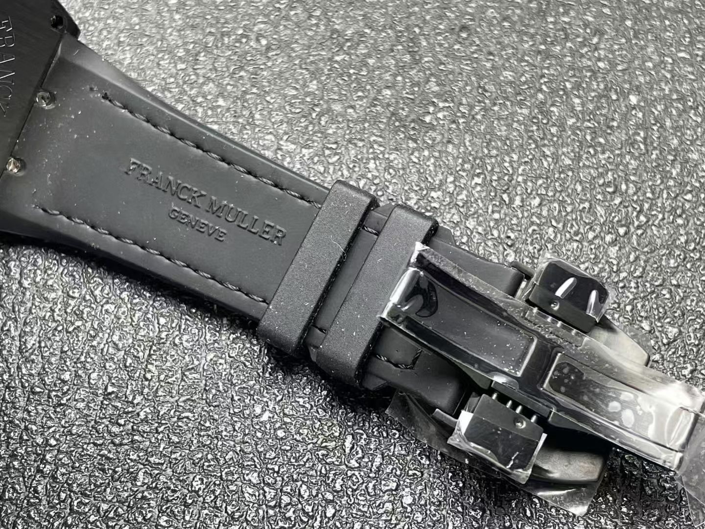 FRANCK MULLER | VANGUARD, REFERENCE TT NR BR NR A DLC-COATED TITANIUM WRISTWATCH WITH DATE, CIRCA 2017