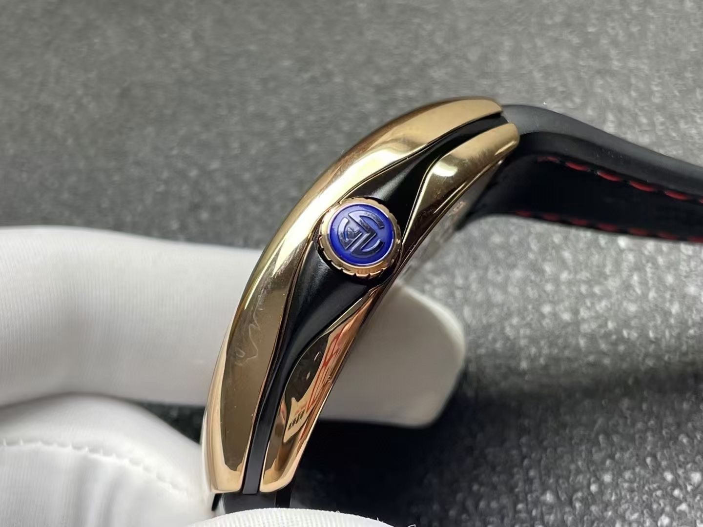 Franck Muller Vanguard V 45 SC DT RCG Stainless steel Black . Franck Muller Vanguard V45 Croatia ZVONIMIR Rose Gold Black