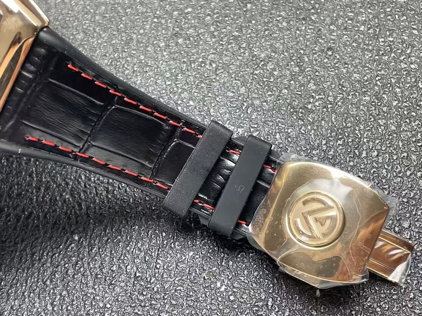 Franck Muller Vanguard V 45 SC DT RCG Stainless steel Black . Franck Muller Vanguard V45 Croatia ZVONIMIR Rose Gold Black