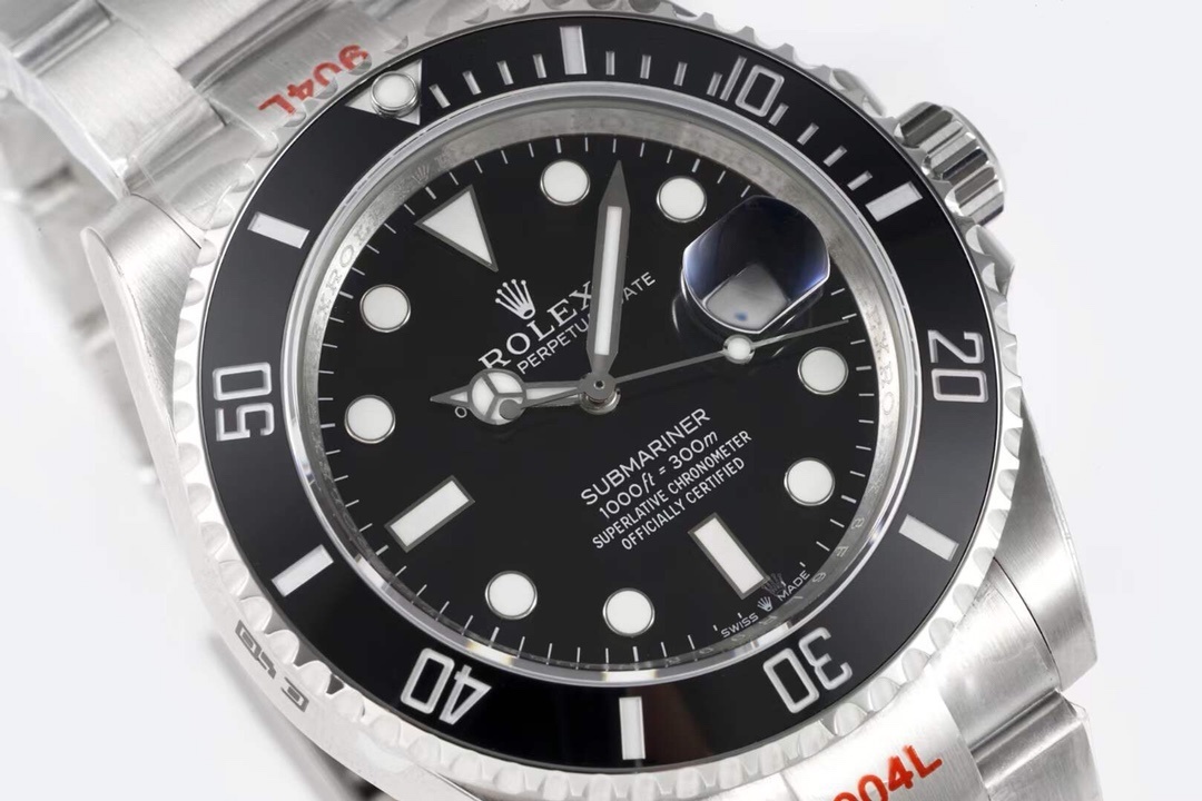 Watch00079 Rolex Submariner 41mm Date Steel Ceramic Black Dial Automatic Watch 126610LN