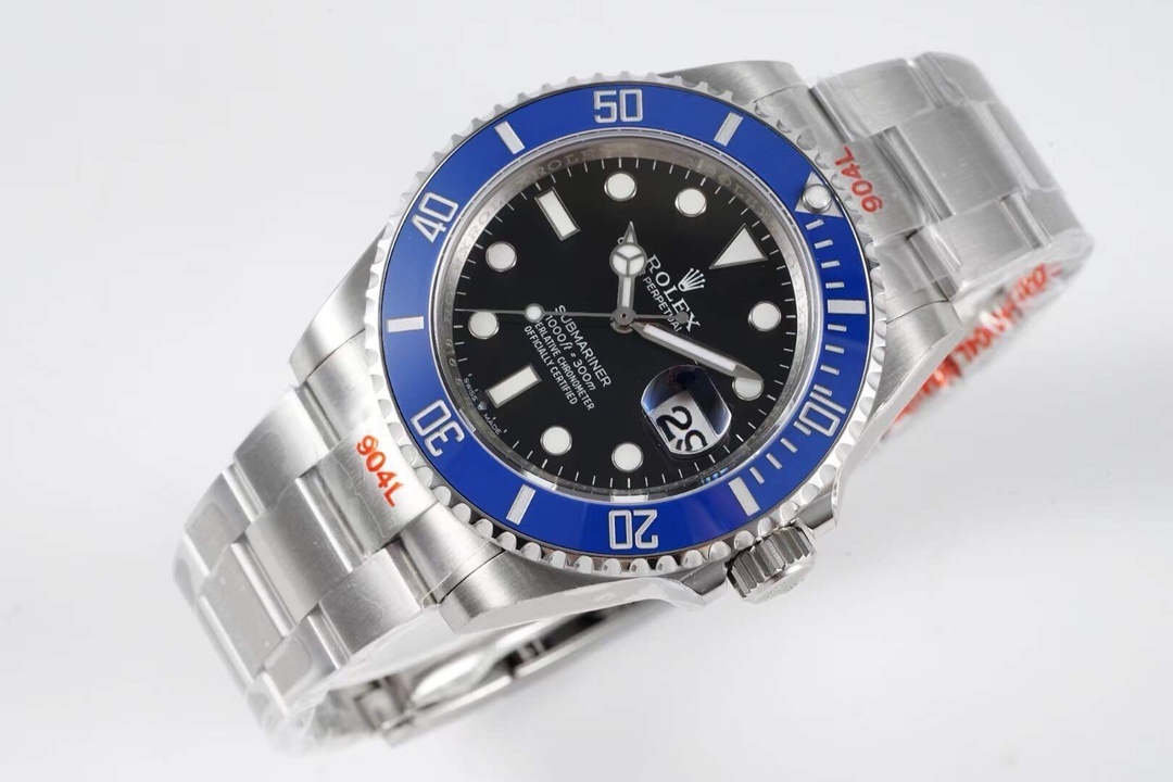 Watch00089 Rolex Submariner 41mm 126610 Superior Blue Ceramic Bezel 4 18k White Gold 126619