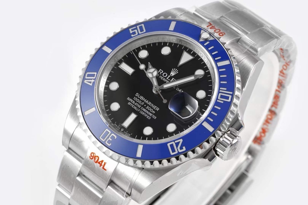 Watch00089 Rolex Submariner 41mm 126610 Superior Blue Ceramic Bezel 4 18k White Gold 126619