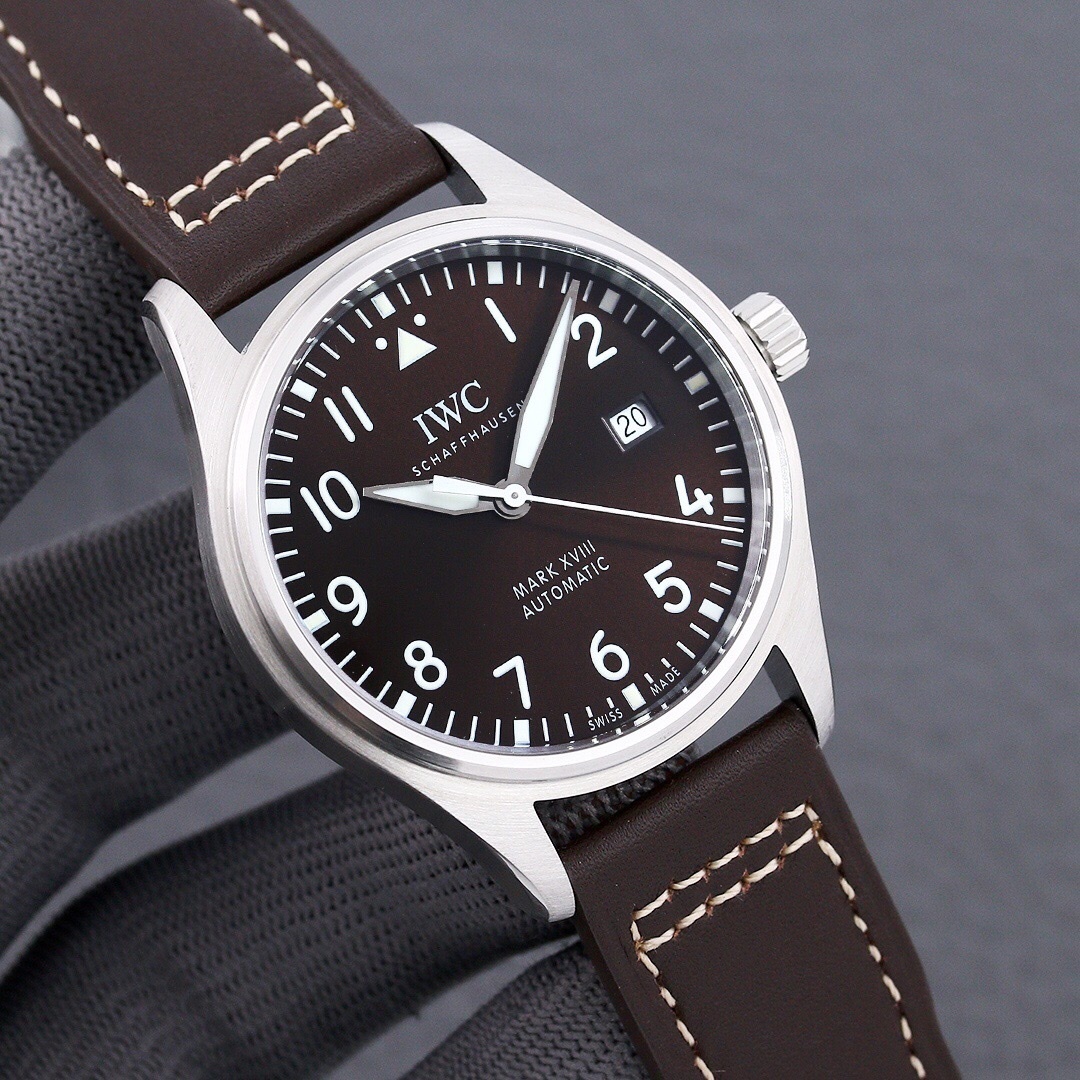 Watch00219 IWC Fliegeruhr Mark IW327003 Automatik Stahl Gut für