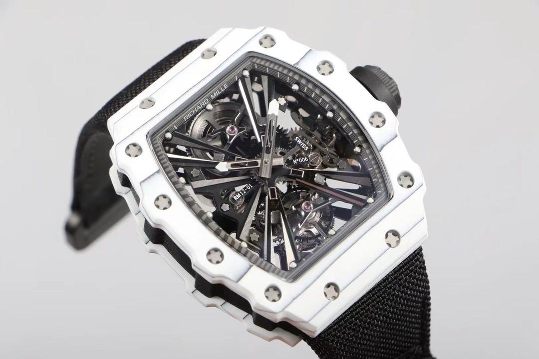 Richard Mille RM12-01 Tourbillon white Quartz TPT Limited Edition /18
