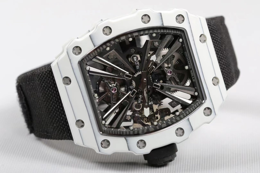 Richard Mille RM12-01 Tourbillon white Quartz TPT Limited Edition /18 Richard Mille RM12-01 Tourbillon white Quartz TPT Limited Edition /18