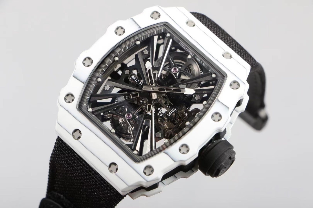 Richard Mille RM12-01 Tourbillon white Quartz TPT Limited Edition /18