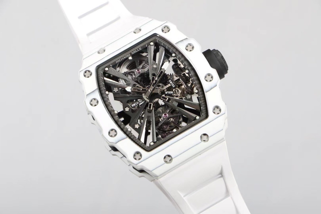 RICHARD MILLE | RM12-01 White Carbon TPT