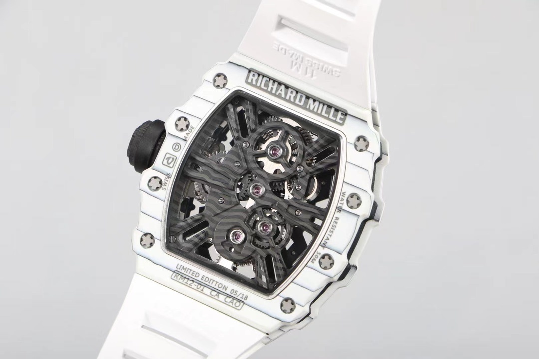 RICHARD MILLE | RM12-01 White Carbon TPT