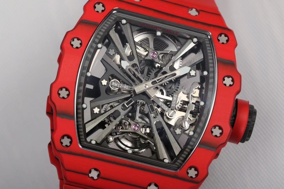 RM 12-01 Tourbillon Red Quartz Carbon TPT RM12-