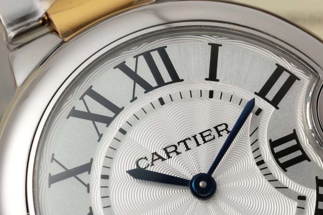 Cartier Ballon Bleu De Cartier Watch, 33mm, Mechanical Movement With Automatic Winding, Yellow Gold, Steel W2BB0029