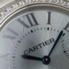 Cartier W4BB0016 Ballon Bleu Silver Flinque Sunray Dial Ladies Watch
