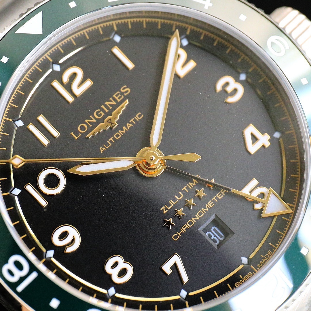 Longines  Spirit Zulu Time Grey Dial Steel Men's Watch L3.802.4.63.6