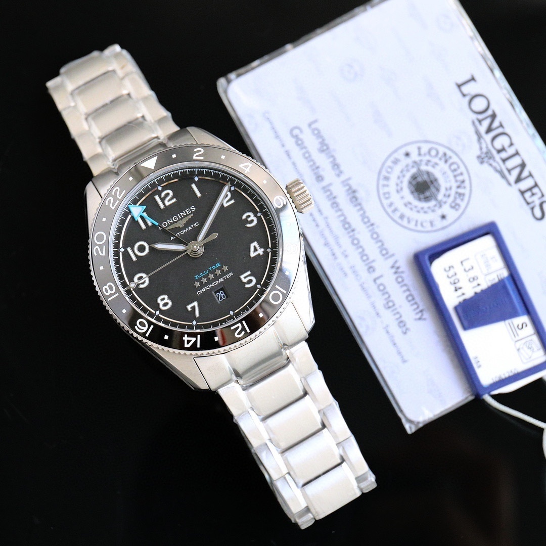 Longines Spirit Zulu Time L38124536 42 mm