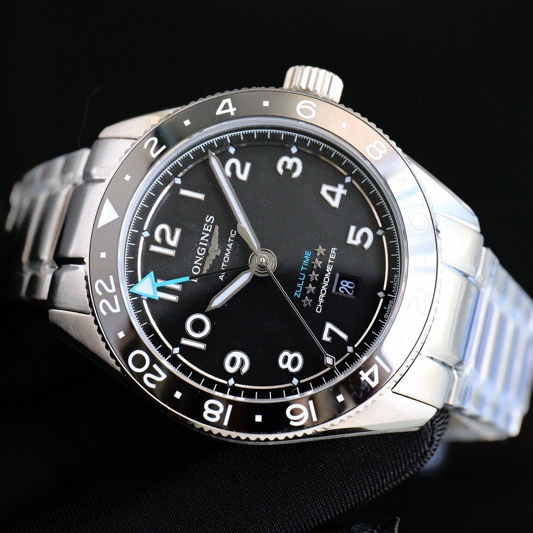 Longines Spirit Zulu Time L38124536 42 mm