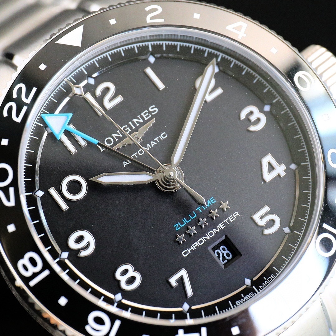 Longines Spirit Zulu Time L38124536 42 mm