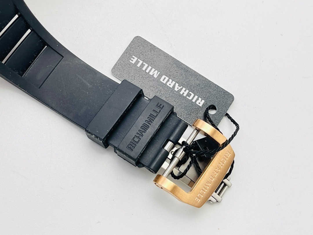 Richard Mille Collection RM 052 Skull Gold-Plated Tourbillon Watch